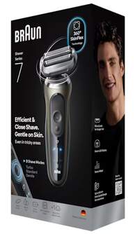 AFEITA. BRAUN 72-G1200S SERIE7 60MIM WET%%%amp;DRY 360%%%#186;