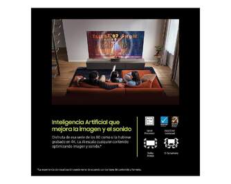 TV SAMSUNG 65%%%quot; TQ65Q7F5 UHD QLED SMARTTV IA HDR10 