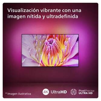 TV PHILIPS 50%%%quot; 50PUS8209 UHD QLED SMART TV AMBILIG