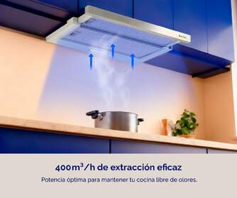 CAMPANA ARTICA ASLIDE60BI 60CM B INOX