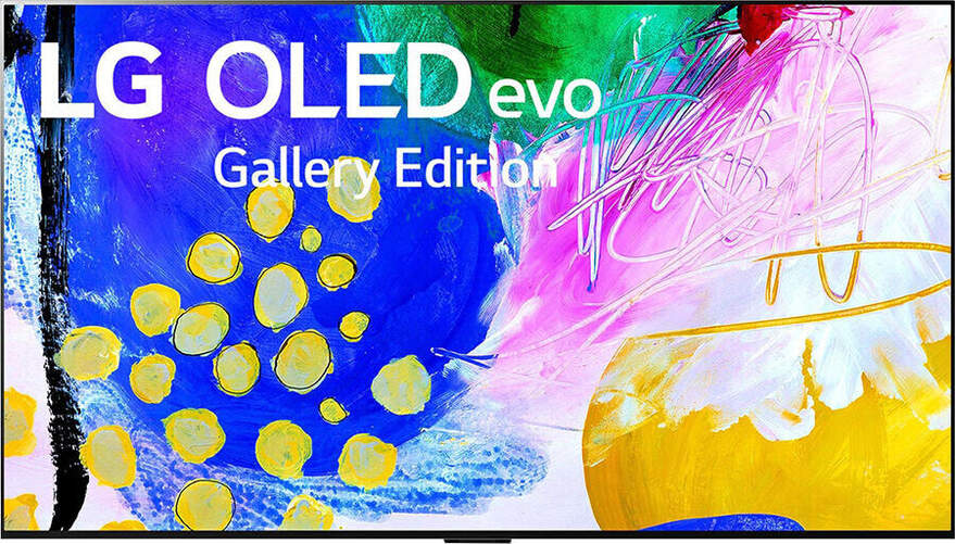 TV 55" LG OLED 55G26LA Evo Gallery - 4K 120Hz, 100% HDR, webOS22, Dolby Vision/Atmos 60W 4.2ch