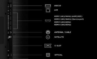 TV TCL 75%%%quot; 75C6K PRO UHD MINILED GOOGLETV 144HZ