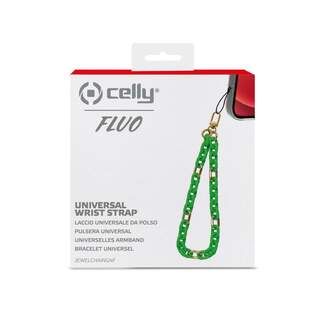 PULSERA CELLY SUJECCION MOVIL VERDE FLUOR