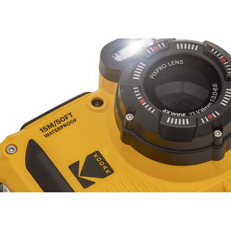 CAMARA KODAK WPZ2WH ACUATICA AMARILLO ZOOM OPTI X4