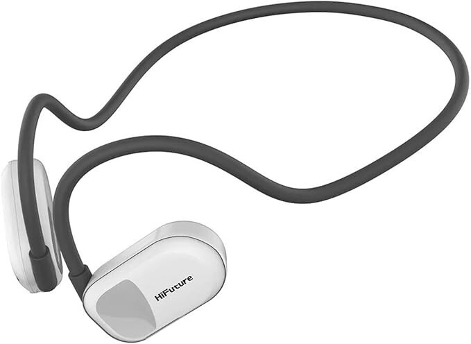 AURICULARES HIFUTURE FUTUREMATE OPEN EAR GREY - WHITE, Doble Micr&oacute;fono, IPX5, hasta 8 Horas