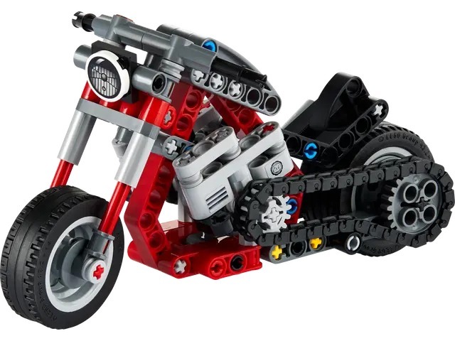 Moto Lego Technic 42132A - 163 Piezas, Recomendado 7+ Años
