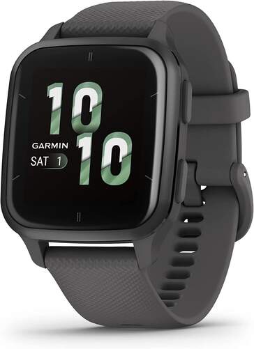 Garmin Venu SQ 2 Gris - 1.41" AMOLED, GPS, 25 Apps, Coach, PulsiOX SpO2, Garmin Pay, 5ATM