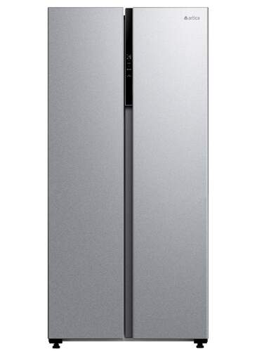 Frigor&iacute;fico Americano Artica  MAXICOOL460ES - 177x84 cm, 460L, No Frost, Clase E, Display, Silver