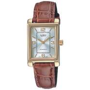 Reloj Casio Collection Mujer LTP-1234PGL-7AEG - Carcasa dorada, correa de cuero