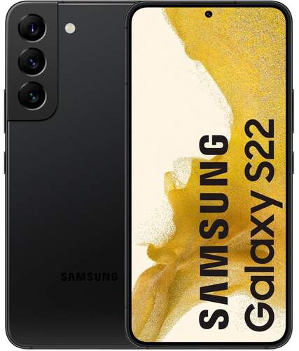 Samsung Galaxy S22 5G 8/256GB Negro - 6.1" FHD+ 120Hz, 50-12-10/10MPx, 3700mAh