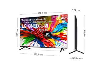 TV LG 55%%%quot; 55QNED92A6A UHD QNED EVO MINILED ALFA8