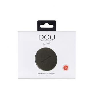 CARGADOR DCU QI 15W   CABLE USB C NEGRO
