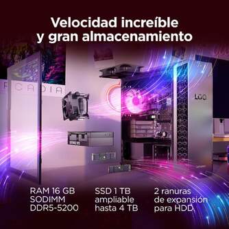 OR. PC LENOVO LOQ 26ADR10 R7/16GB/1TB RTX5060 S.O.