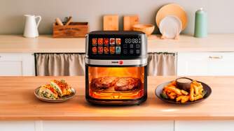 FREIDORA AIRE FAGOR  2200W 8L 2RESIST.