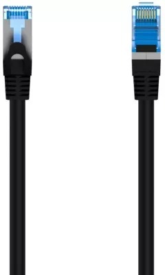 Cable de red CAT-6 Hama 00300007 ECO PC - Libre de halógenos, negro