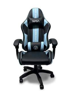 SILLA GAMING NASA ATLANTIS V2 NEGRO Y AZUL