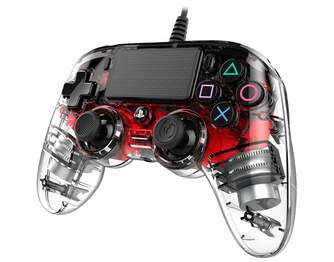 MANDO NACON PS4 COMPACT LUCES ROJO