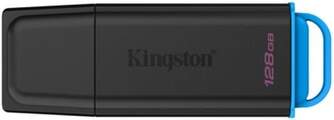 MEMORIA USB KINGSTON 128GB USB 3.2 EXODIA BLAC/BLU