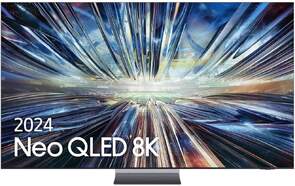TV Samsung 65" NeoQLED TQ65QN900D - 8K, Tizen Smart TV, 240 Hz, Dolby Atmos 90W, HDR10+ Gaming