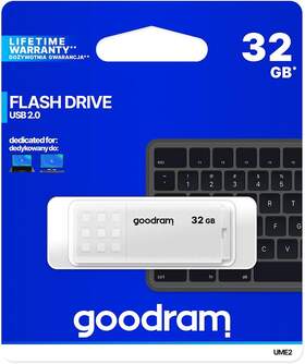 MEMORIA USB GOODRAM 32GB UME2 WHITE USB 2.0