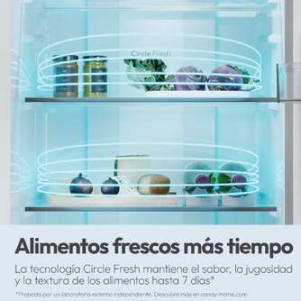 FRICOM. CANDY CNCQ2T6S18DX 185x60 NF INOX KFIT