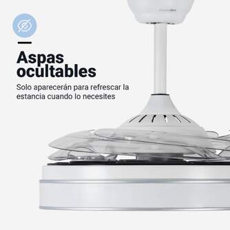 VENTILADOR TECHO U.BLUE NASIM 7048WX RETRACT DC.WI