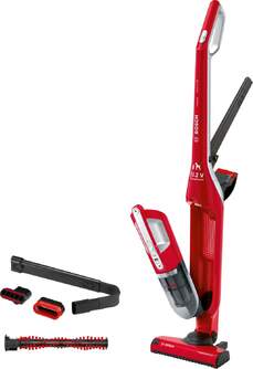 Aspirador Bosch BBH3ZOO25 | Sin cable, Batería 55min., Rojo