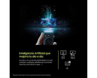 TV SAMSUNG 43%%%quot; TQ43Q7F UHD QLED SMARTTV IA HDR10 