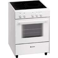 Cocina El&eacute;ctrica Meireles E603W - Vitrocer&aacute;mica 3 Fuegos, 60x60cm, Horno 6 Funciones 55L, Blanca