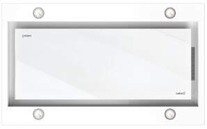 Campana Cata Isla Sirin 1000 GWH - Clase A, 100cm,  850m3/h, 4 Velocidades, Cristal Blanco