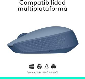 RATON LOGITECH M171 INALAMBRICO 910-004640 AZUL