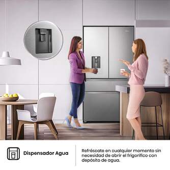 FRI. HISENSE RF749N4SWSE 179x92 FD NF INOX DISP ME