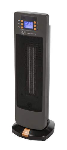 Calefactor SP TOWER 2000PTC - 2000W, 2 Potencias, Mando a distancia, Programador, Oscilante