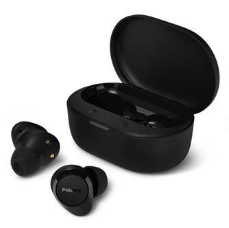 AURICULARES PHILIPS TAT1300BK BT TWS 24H NEGRO