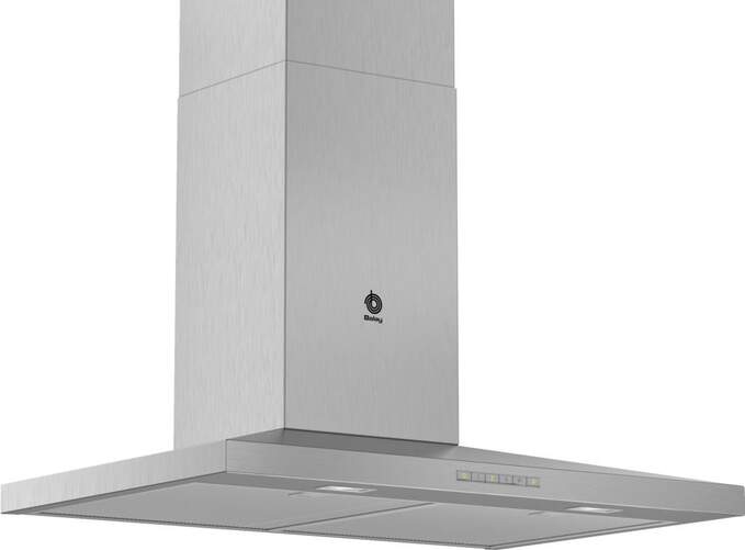 Campana decorativa Balay 3BC677EX - 75cm, Extracci&oacute;n m&aacute;x 782m3/h, 4 Potencias, Acero Inoxidable
