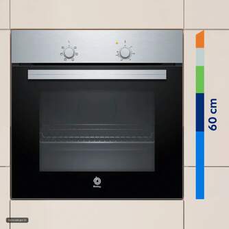 HORNO BALAY 3HB1000X0 INOX ABATIBLE RADIACION