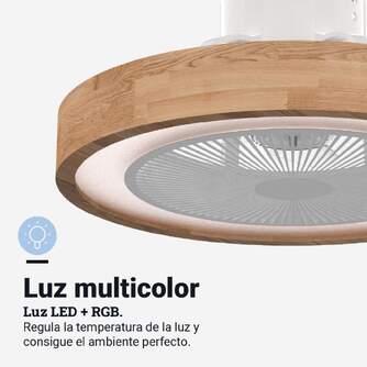 VENTILADOR TECHO U.BLUE TRAMONTANA 6051WD DC WIFI