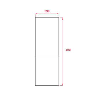 FRICOM. TEKA NFL345C 188x60 NF INOX DSP 40672051