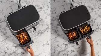 FREIDORA AIRE NINJA AF300EU DOBLE 7,6L 3,8LX2 DIG