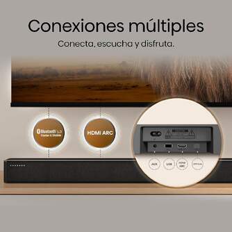 BARRASONIDO HISENSE HS2100 2.1 240W HDMI/USB/BT