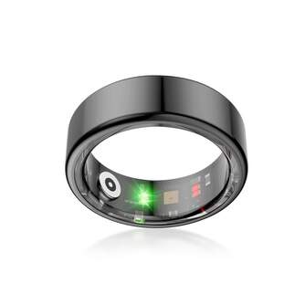 SMARTRING KSIX SATURN NEGRO L TALLA 11 20,6 mm