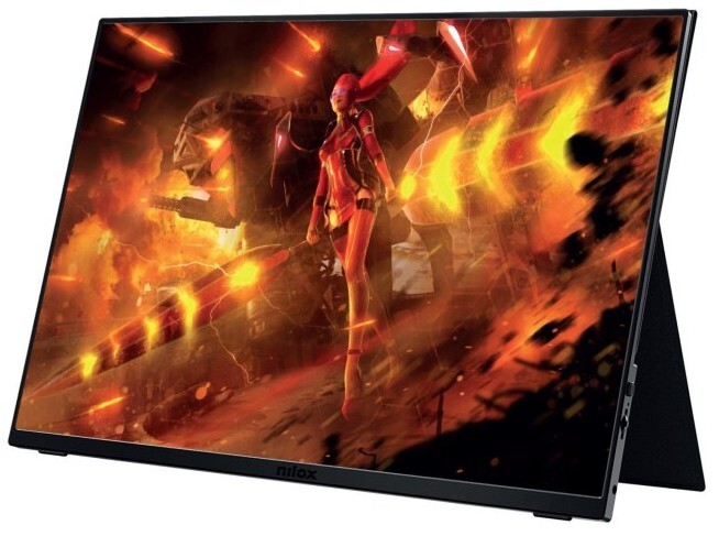 Monitor Nilox 16,1" NXMP16FHD1201 - WUXGA, Panel IPS, 120 Hz, MiniHDMI, VESA 75x75