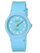 Reloj Casio Collection Mujer LQ-24B-2BEF - Esfera analógica circular, carcasa y correa azul claro