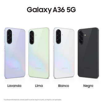 SMARTPHONE SAMSUNG A36 5G 8/256 6,7%%%quot; WHITE