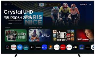 TV SAMSUNG 98%%%quot; TU98U9005H CRYSTAL UHD SMARTTV 240H