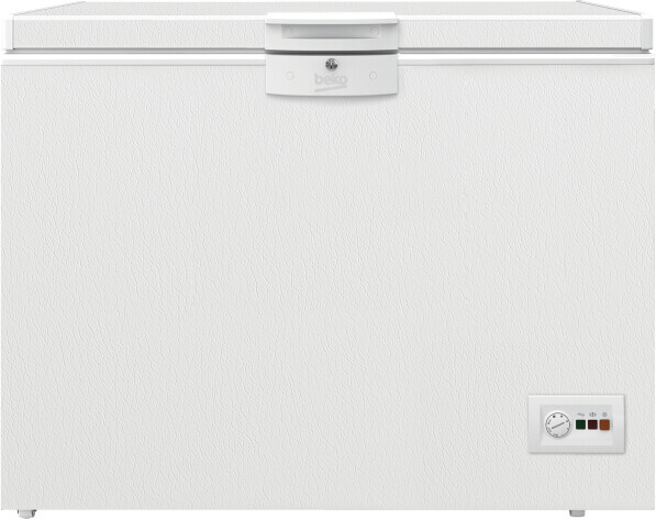 Congelador Horizontal Beko HSM29540 - 86x110 cm, 298 L, Clase E, 4*, Blanco