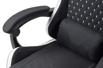 SILLA GAMING MARS GAMING MGCXFGRW NEGR/BLAN TRANSP