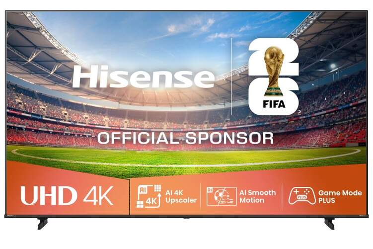 TV Hisense 85" LED 85A6Q - 4K Ultra HD, Dolby Vision, DTS:X 30 W, VIDAA U8,5, HDR10+