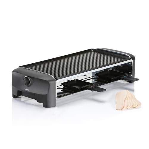 Raclette Princess 162840 Teppanyaki & Grill Party - 1200 W, Aluminio, Negro