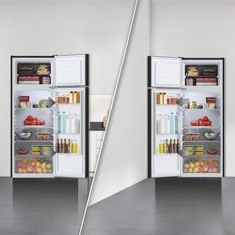 FRI. CECOTEC 2D 211 143x54 2P 211L 2133 NEGRO